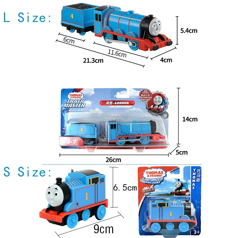 Оригинальный электрический игрушечный автомобиль Thomas and Friends 1:43 литая поезда