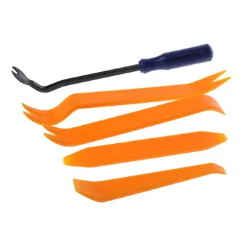 

5pcs Car Panel Refit Trim Removal Tool Kit Vehicle Pry Repairing Hand Accessoriy