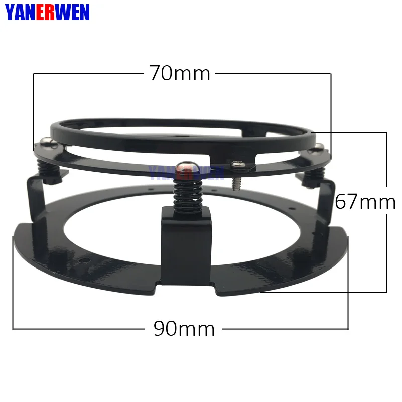 Кронштейн для мотоцикла 5 3/" кронштейн для фары 5,75 дюймов круглый кронштейн для крепления фар 5 3/4" кольцевые кронштейны для мотоцикла