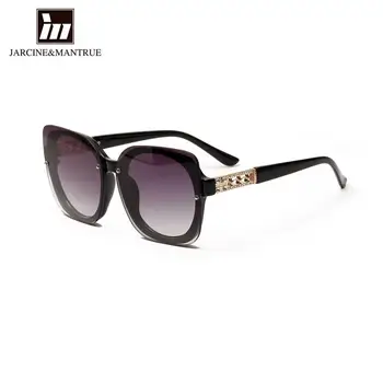 

Large frame European and American trend retro sunglasses female square diamond glasses 2020 new sunglasses men