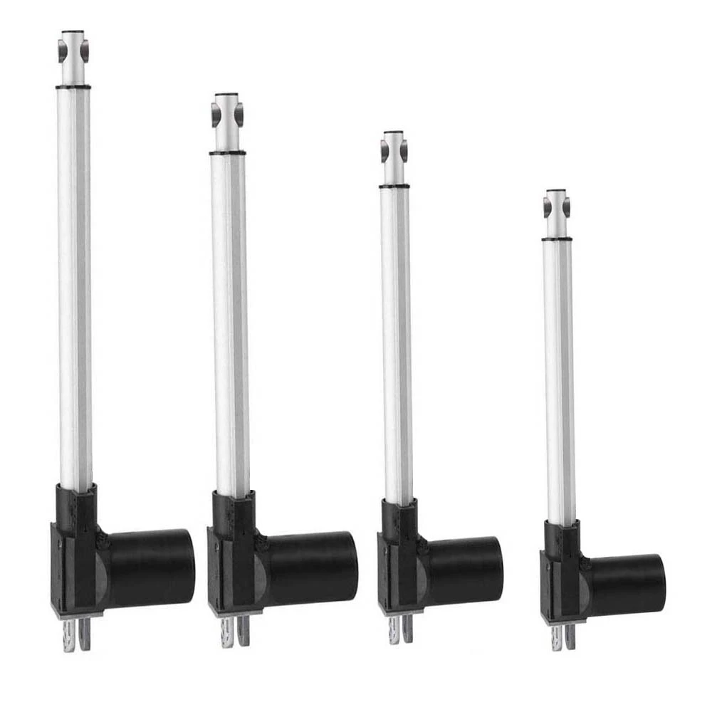 Strong Adaptability Fast-Extending Stable DC 12V Linear Actuator 5mm/s Stroke Speed 6000N Electric Linear Actuator for Automotive Devices Industrial 500mm 