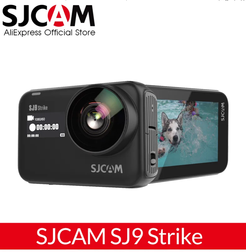 

SJCAM SJ9 Strike 4K 60FPS WiFi Remote Helmet Action Camera 2.33 IPS Touch Screen Gyrp EIS Living Stream Extreme Sports DV Camer