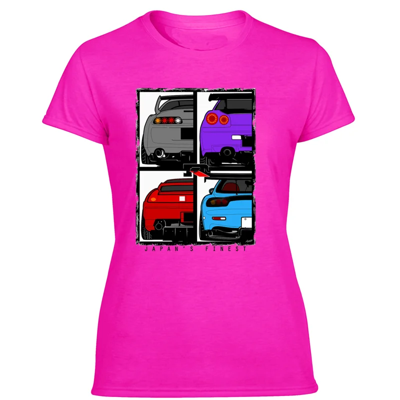 Забавная классическая мужская футболка jdm, одежда размера плюс 3xl 4xl 5xl, новинка, Мужская футболка с круглым воротником для фитнеса, высокое качество