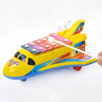 

Baby Early Education Toys Beat Musical Instrument Piano Aircraft Shape Toy