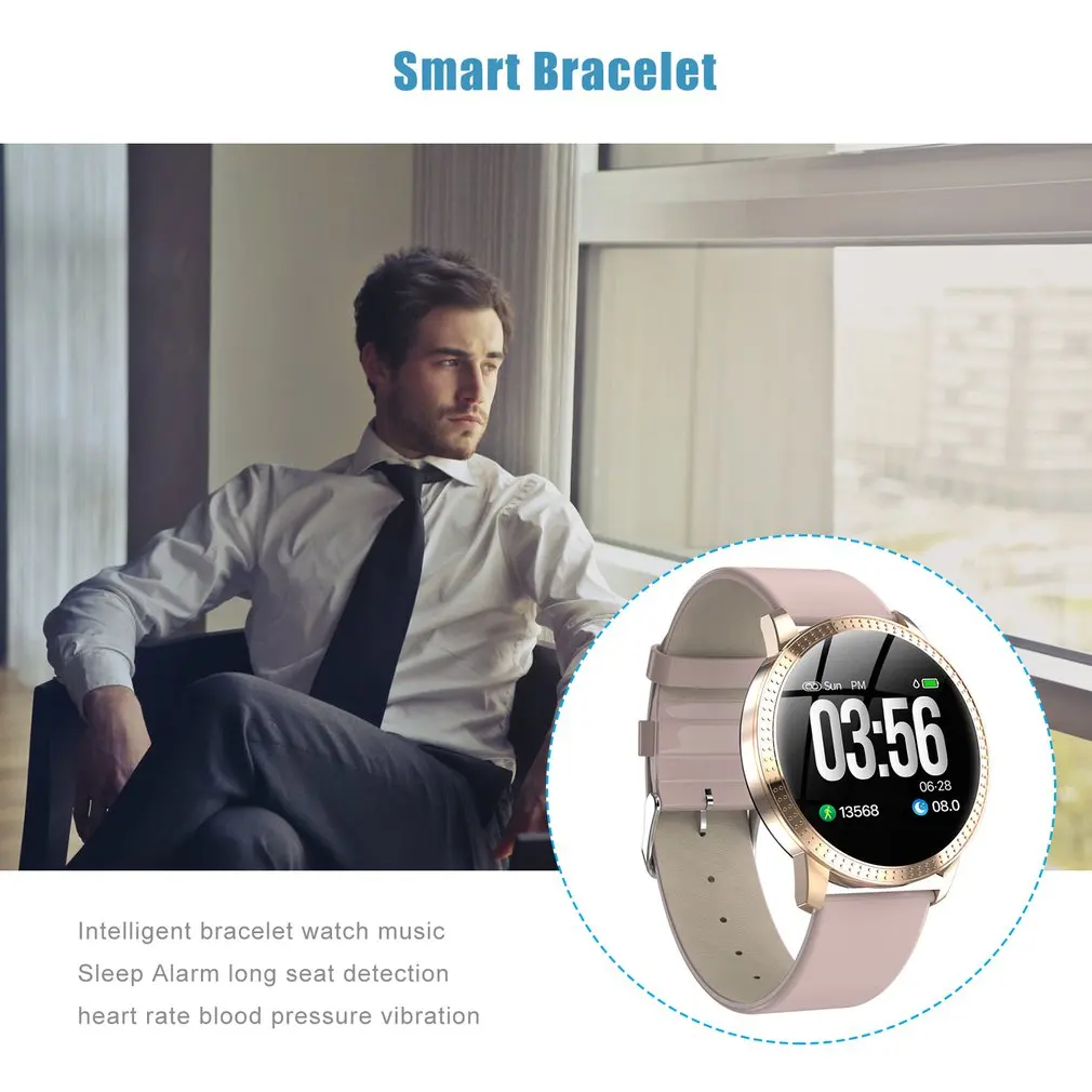 Cf18 Smart Bracelet Watch Music Sleep Alarm Health Monitoring Bracelet Ip67 Waterproof Watch Creative Gift