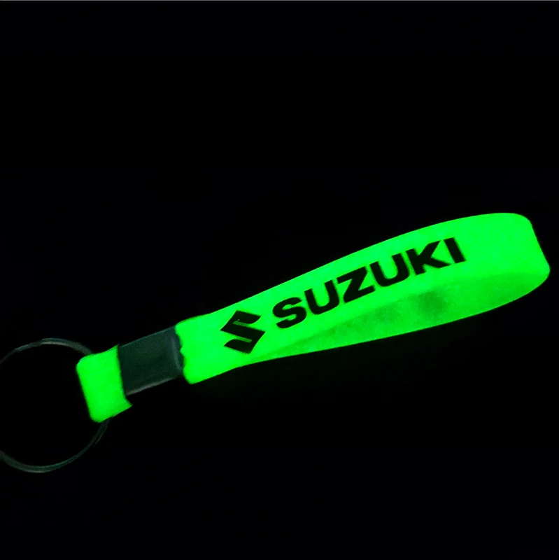 Светящийся держатель для ключей подарочные брелки-цепочки для Suzuki Swift SX4 Vitara Jimny S-CROSS