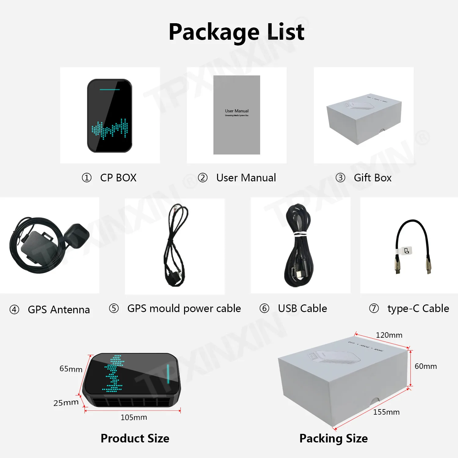 Upgrade Radio Carplay Android Auto Audio For Benz GLC 2018-2020 Apple Wireless AI Box Car Multimedia Player GPS Navi unit