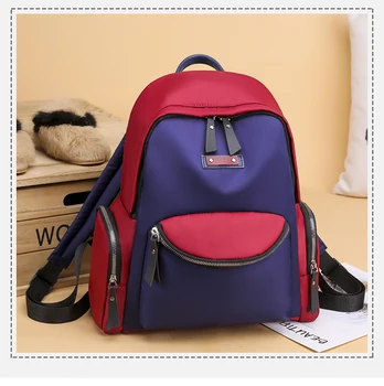 

Kmuysl new Oxford cloth backpack female waterproof fabric large female backpack capacity large simple style casual travel bag