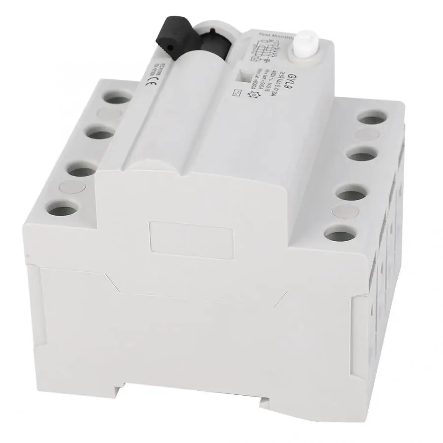 GYL9 25/40/63A 4P 400VAC RCCB Residual Current Circuit Breaker Electric Leakage Protector Compliance With IEC/EN61008.1