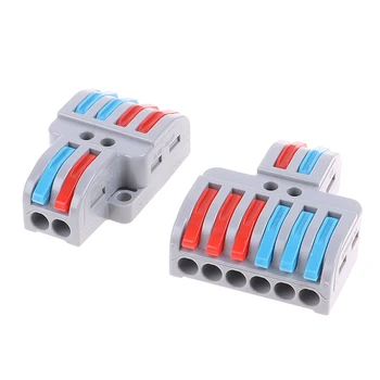 

5/10pcs SPL-42/62 Wire Connector Universal Wiring Cable Connector Push-in