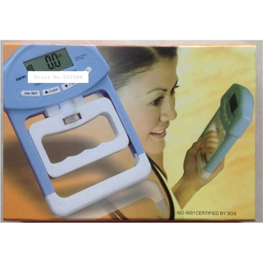 디지털 LCD 동력계, 핸드 그립 파워 측정, 강도 측정기, 근육 개발자, 보디 빌딩, 체육관 운동용, EH101, 90kg