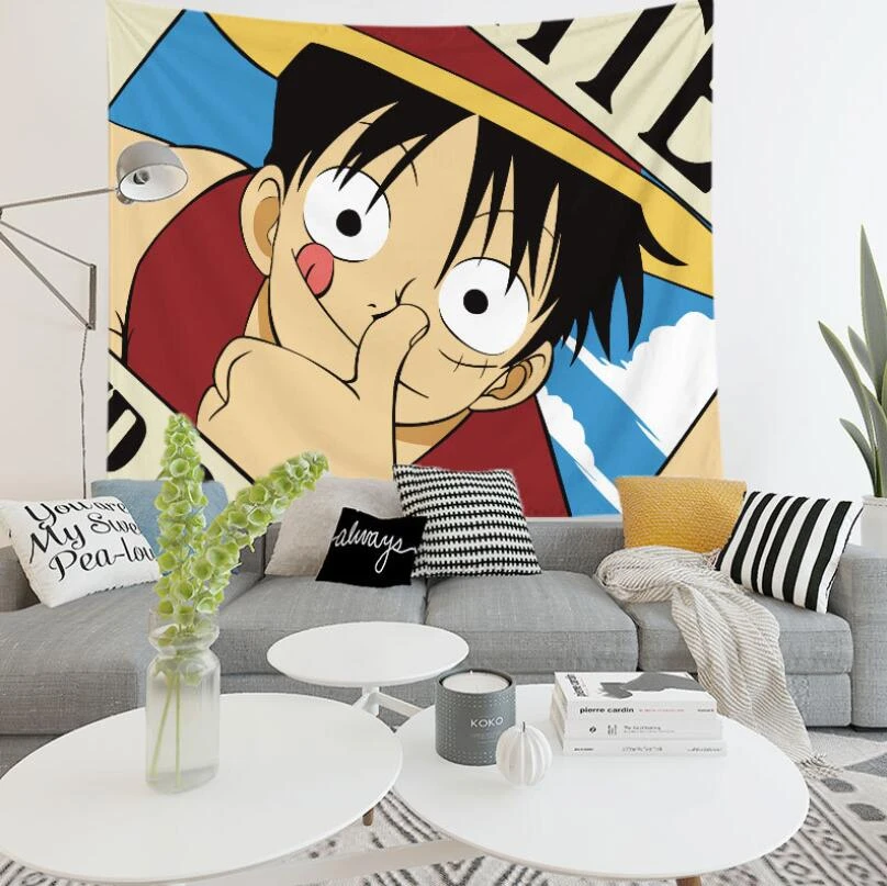 One Piece Painting Tapestry 3d Printing Tapestrying Rectangular Home Decor Wall Hanging Op1 Tapestry Aliexpress