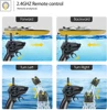 2.4GZH Remote Control Boat Dual Motors 10 KM/H 9 Inches Radio Control Boat Playing Time 20 Minutes 8+ Years Old Distance 50-80 m 4