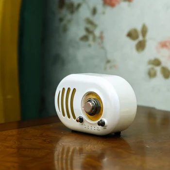 

Remax Hifi Retro Radio Bluetooth Speaker Portable Mini Speaker Support Tf Card Play Fm Radio Handsfree Phone Pc Wireless Speaker