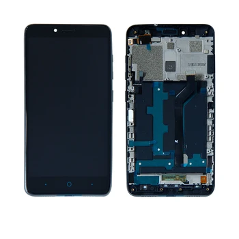 

For ZTE Imperial MAX Z963 Z963U Z963VL Touch Screen Digitizer Full LCD Display With Frame Assembly Replacement Free Shipping