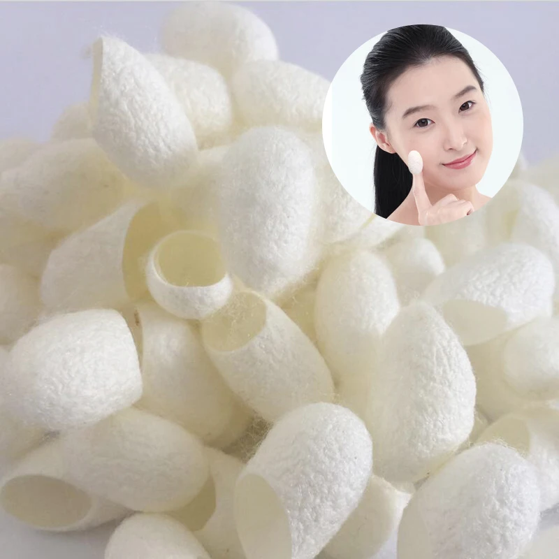 

Silk Cocoons Silkworm Balls Face Skin Care Scrub Purifying Acne Whitening Blackhead Acne Remover Silkworm Balls Beauty Tools