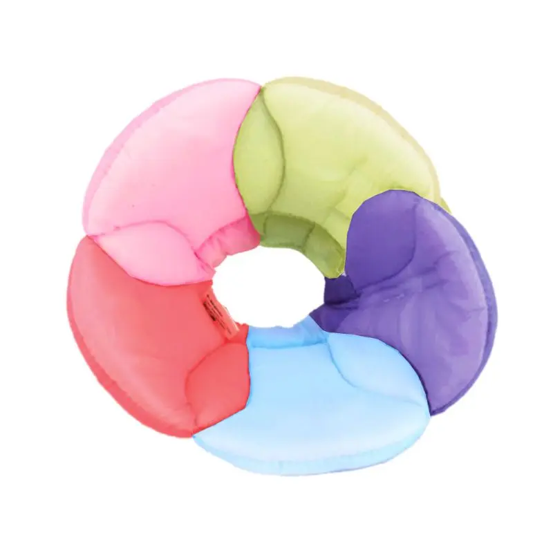 Colorful Pet Recovery Cone e-ошейник кошка собака Comfortabe цветочный узор елизабетанский ошейник - Цвет: Colorful