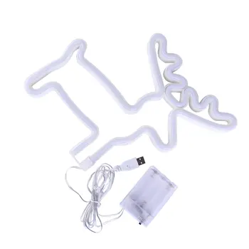 

1Pc Night Light Nordic Style Creative Adorable Durable Neon Light Desktop LED Lamp Night Lamp for Bedroom Home Halloween