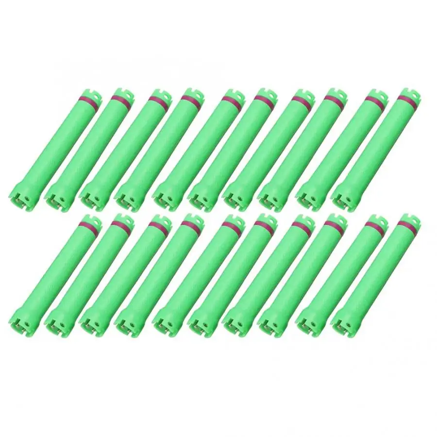 Мягкие бигуди для волос 20pcs 24V для укладки волос водонепроницаемый инструмент для красоты бигуди стержни ролики бигуди зажим плойки для волос бигуди