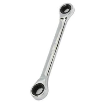 

Chrome Vanadium Ring Double Head Ratchet Wrench Reversible Ratchet Combination Spanner Set Double End Wrench Ratchet Spanner Two