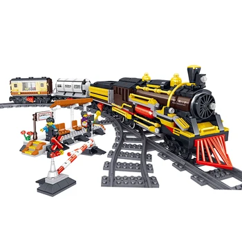 

Technic City Posende Steam Train With Motor Technic City Electric Train Building Block Brick Toy Gift For Children