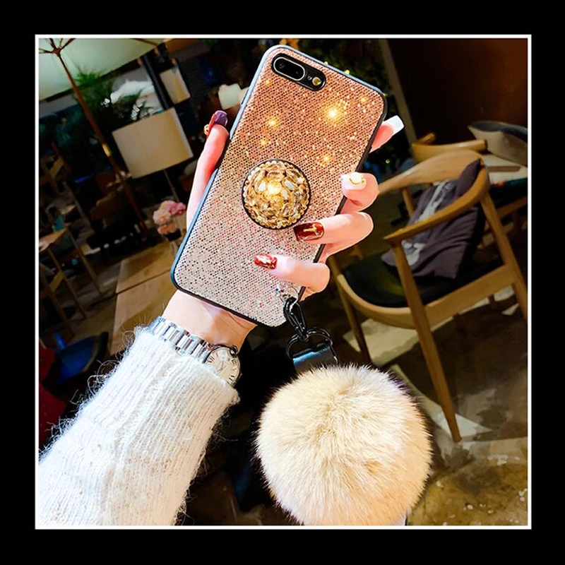 

Bling Case for Huawei Honor 9i 9X Lite 8X 10 V20 PSmart 2019 Y5 Y6 Y9 2019 Y6 Prime Y7 Pro 2018 P Smart Gradient Glitter Shell