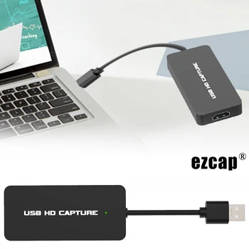 

Ezcap 4K 30 USB 2.0 1080p 60fps HDMI Live Streaming Box Recorder PC Game Record Windows Broadcast Video Capture Card Converter
