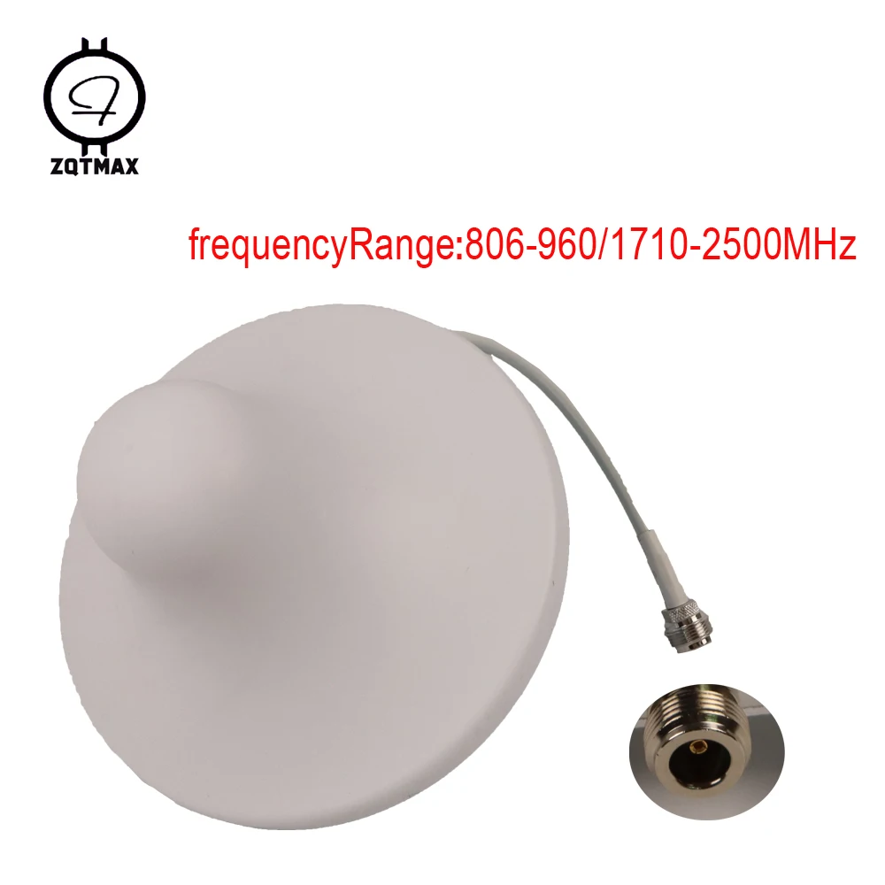 

ZQTMAX 2G 3G 4G antenna 806-2500MHz Indoor Ceiling internal Antenna For Cell Phone Signal Booster UMTS LTE CDMA GSM Repeater