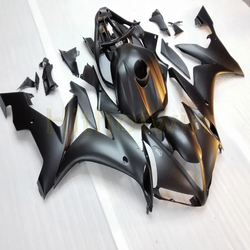Пользовательский капот мотоцикла для YZF-R1 2004-2006 ABS Пластиковый обтекатель литьевой формы черный