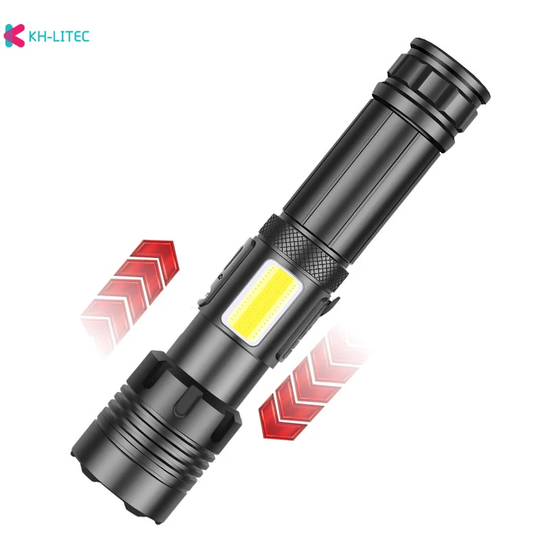 Bright-XHP70+COB-LED-Led-Flashlight-USB-Rechargeable-Waterproof-Lamp-Portable-126650118650-Torch-Lamp-Searchlight（3）