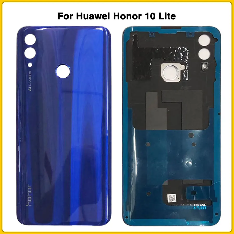 Honor 10 lite чехол для задней части телефона для huawei Honor 10 Lite задняя крышка батарейный корпус чехол для замены с логотипом