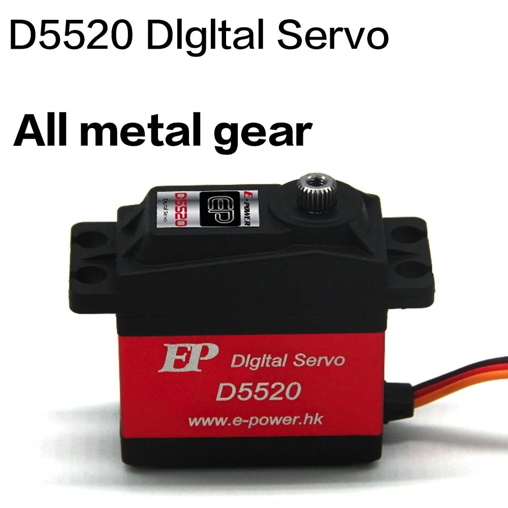 Цифровой сервер E-Power с высоким крутящим моментом 20 кг подходит для 1/8 и