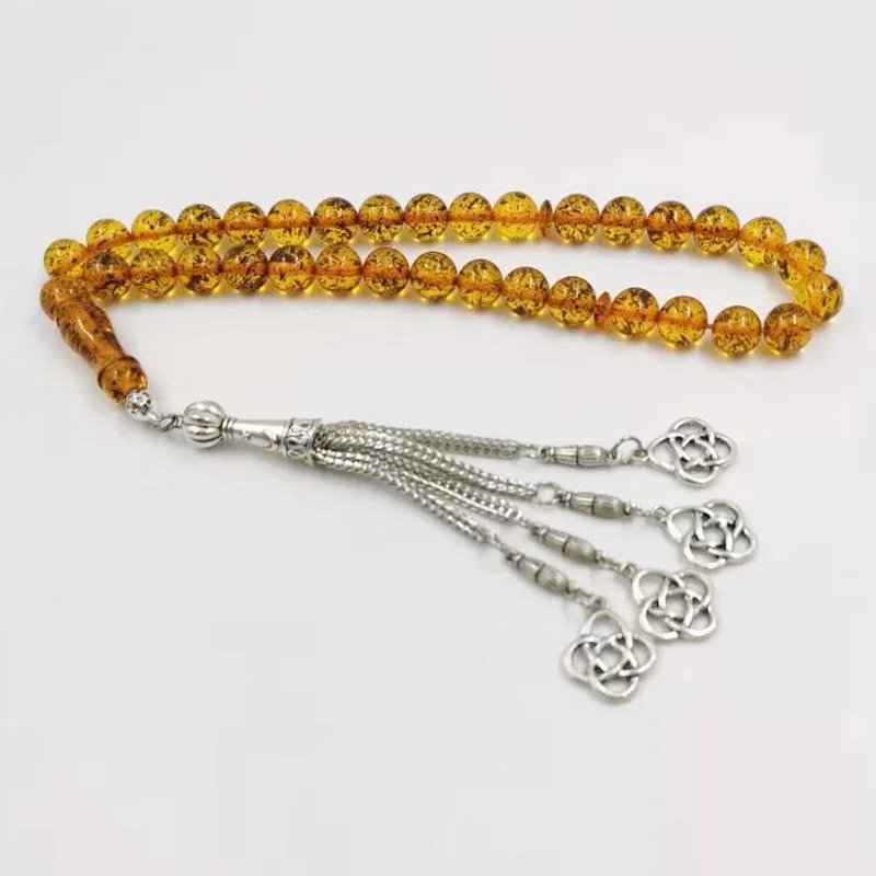 Ароматизатор из смолы tasbih 33 бусины подарок Рамадан для исламского браслета