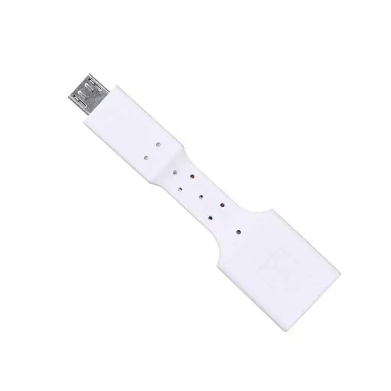 Usb-кабель-адаптер Micro Usb к Usb 3,0 Otg для huawei телефон планшет MacBook ноутбук клавиатура мышь SD кард-ридер - Цвет: White