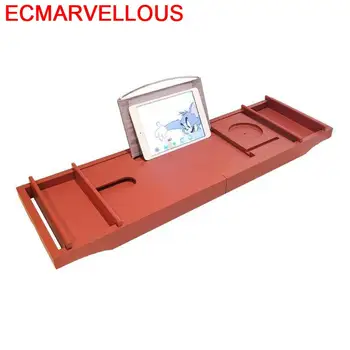 

Bain Holder Rack Shower a Douche Rek Shelf Wine Mensole Porta Vino for Book Bath Tub Accessoires Plateau Baignoire Bathtub Tray