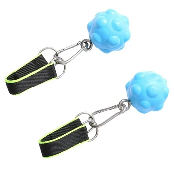 

2 Pcs Pull Up Climbing Power Ball Hold Hand Grip Non-Slip Rock Training Strength Trainer &T8