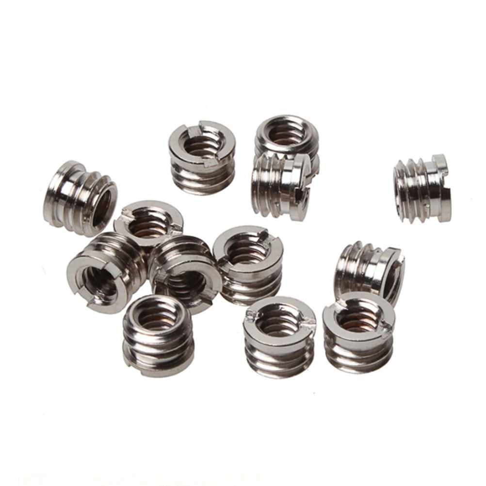 Screw Mount Adapter 5Pcs 1/4 Inch To 3/8 Inch for DSLR Camera Camcorder Tripod Monopod