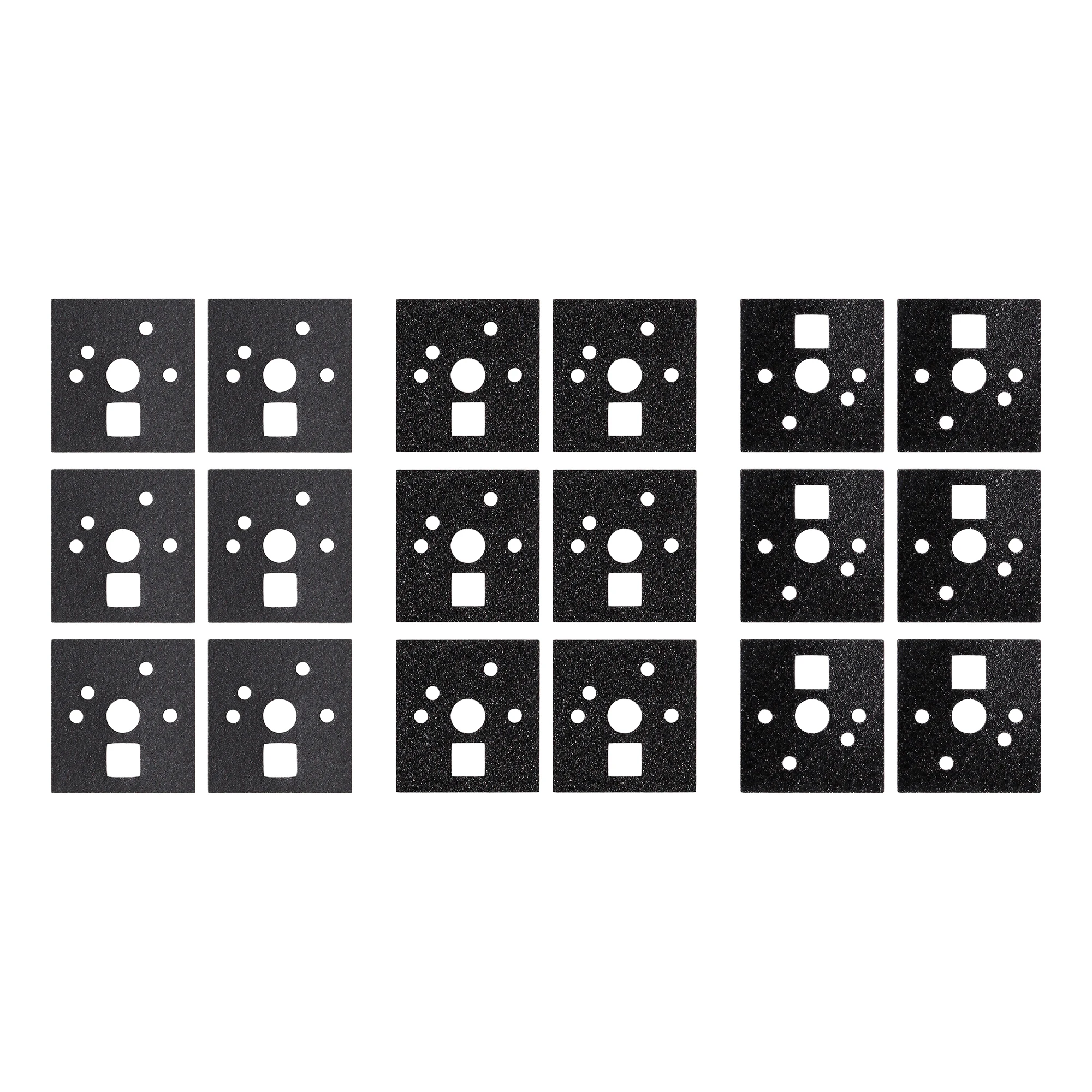 Kprepublic Pcb Switch Pad Pads Adesivos Espuma pe Poron Material para Junta Melhorar a Qualidade do Som Bm60 Bm65 Bm68 Xd64 Bm80