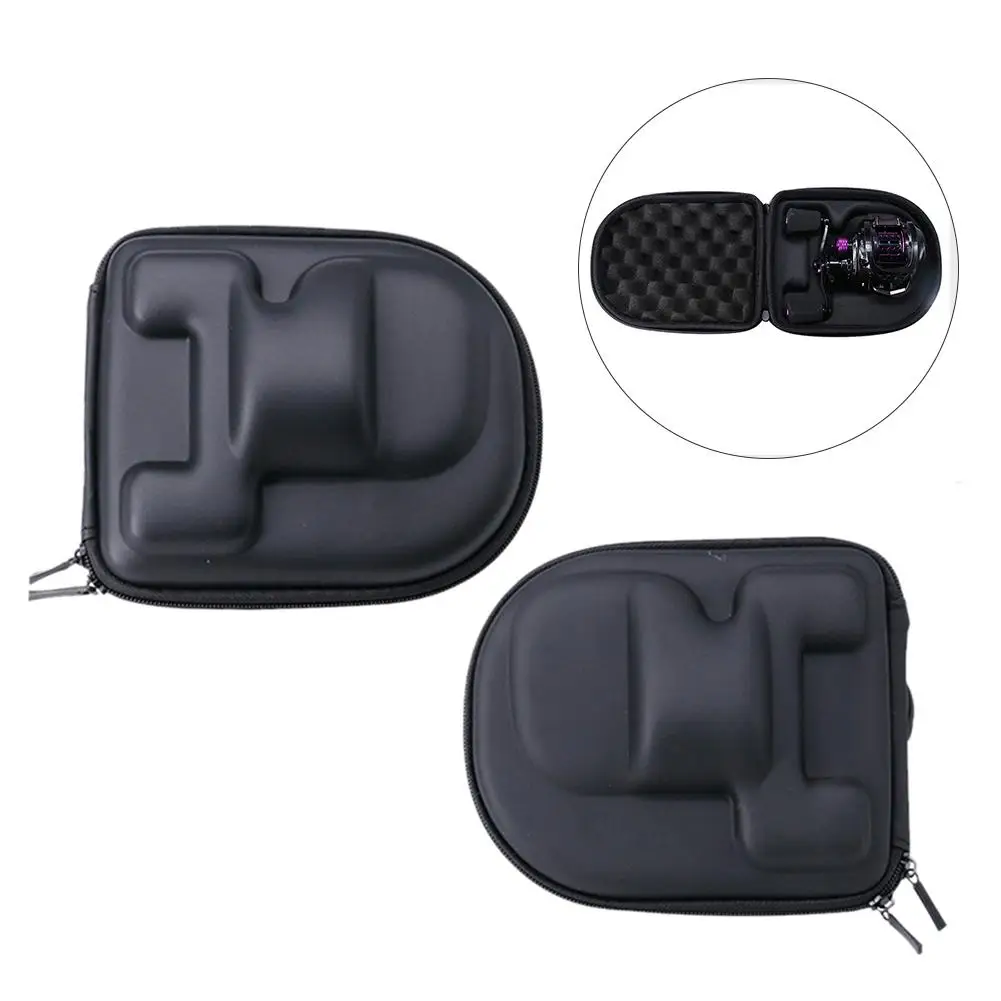 

Fishing Reel Bag Light And Strong Embedded Neoprene Baitcasting Fishing Reel EVA Bag Protective Case Cover Storage Portable Bag