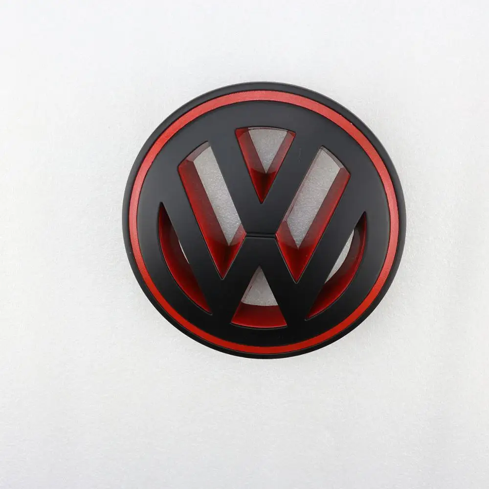 Emblème de remplacement pour grille | 150mm, noir mat, rouge, pour VW Passat CC Golf MK5 | AliExpress
