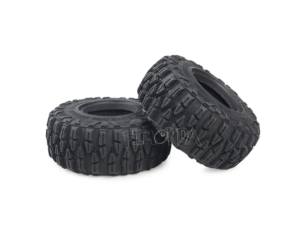 4pcs 2.2inch 120mm Rubber Tires Dragon Talon Tyre for 1/10 RC Crawler Car Traxxas TRX4 Axial SCX10 90046 Tamiya CC01 GRT 86100
