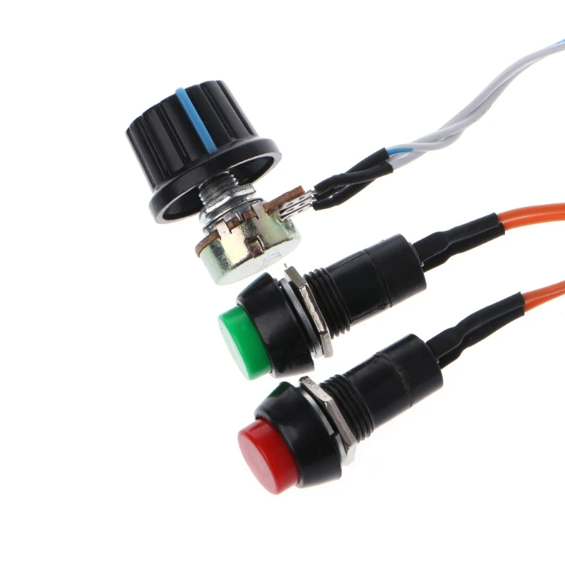 

DC 6V12V 24V PWM DC Motor Speed Regulator Controller Switch Linear Actuator