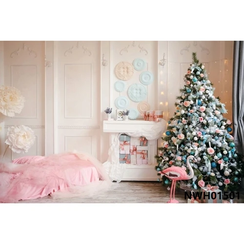 Yeele Рождественский фон елка занавеска для камина подарок звезда игрушка кукла ребенок Виниловый фон для фотосъемки декорации фотостудии - Цвет: Флуоресцентный желтый