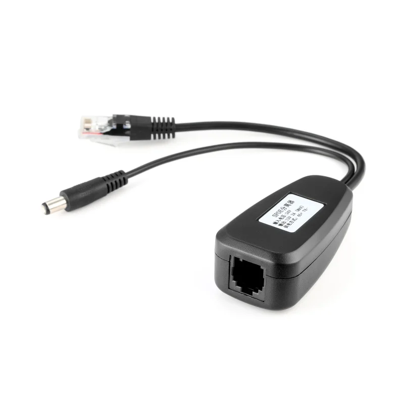 Standard POE Splitter 24V Convert Into 12V 2A Power Supply Separator POE Cable Power Divider