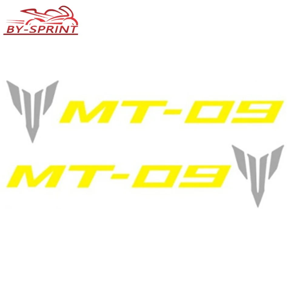 2 X мотоциклетные украшения универсальные эмблемы наклейки для YAMAHA MT-09 MT09 MT-09