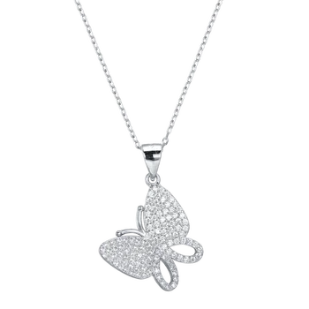 

Fahmi 2020 New Popular 100% 925 Sterling Silver Necklace3-2 High Quality Original Jewellery For Women Party Wedding Gift