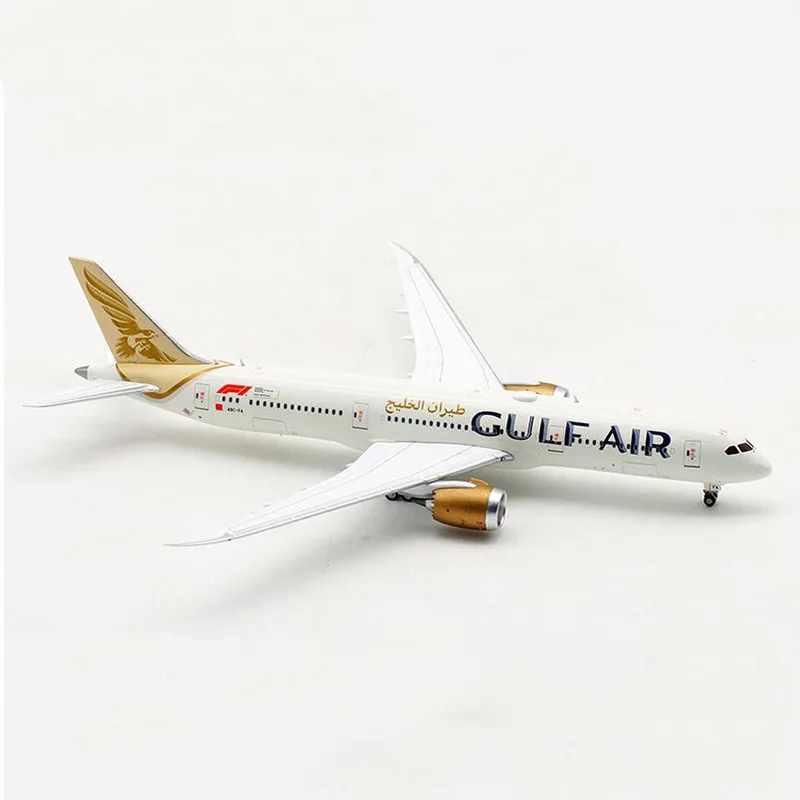 16 см Boeing B787 Галф эйрлайнер 1/400 Масштаб Модель самолета игрушка самолет литой пластиковый сплав самолет подарок детский сувенир