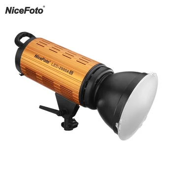 

NiceFoto LED-2000A II Photography LED Video Light Lamp Fill-in Light for Studio Portrait Wedding Product Photography 200W