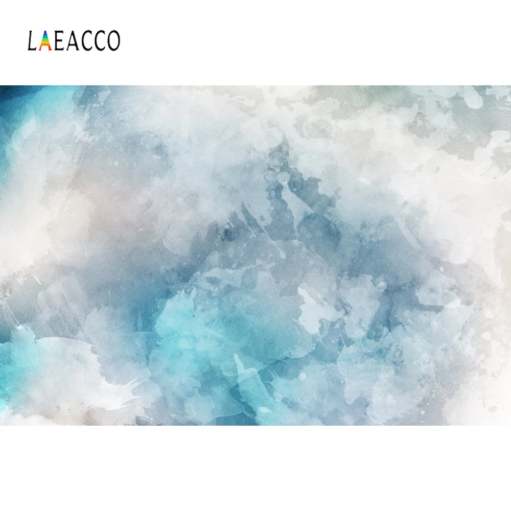 Виниловый Фотофон Laeacco градиентный настенный сплошного цвета с облаками детский