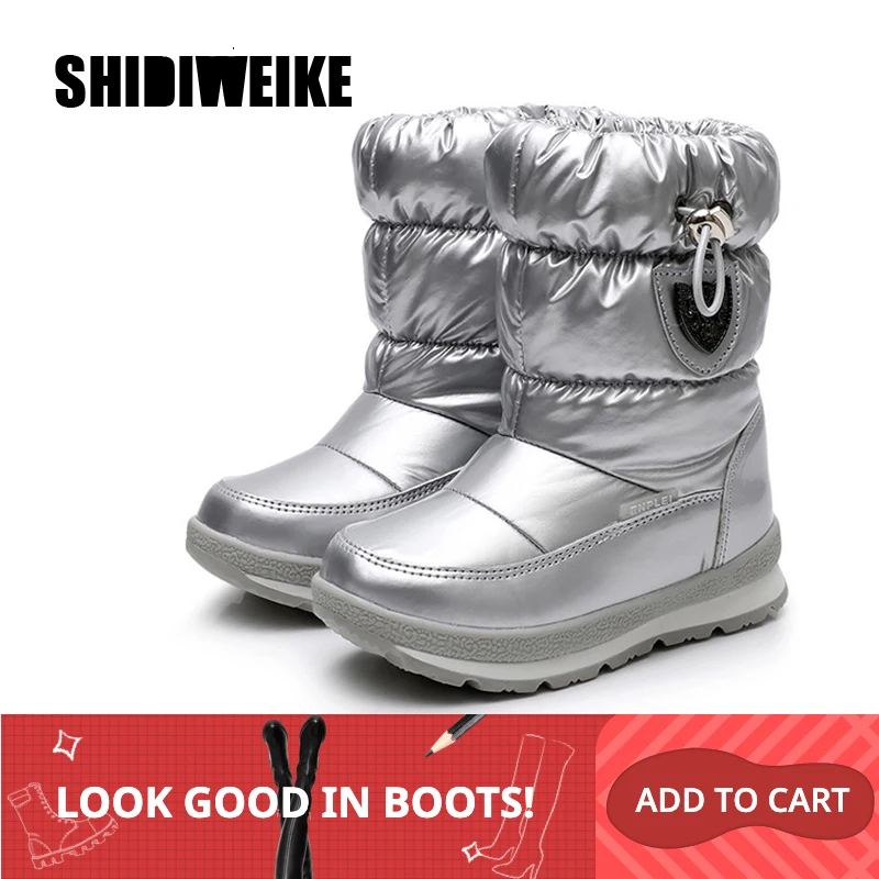 Skup Damskie buty śnieżne wodoodporne ciepłe pluszowe buty antypoślizgowe buty śnieżne Botas de mujer Botas de invierno de mujer plus rozmiar 34 42x314